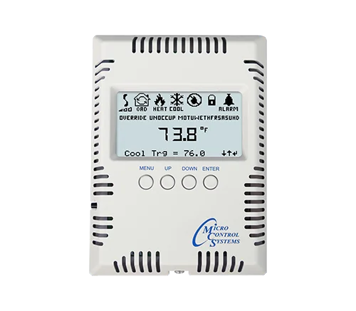 thermostat front screen